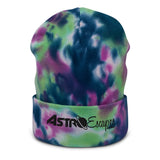 Tie-Dye Beanie w/ Embroidered Logo (4 Colors)